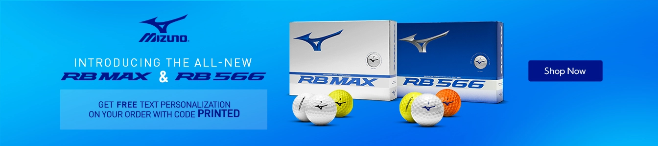 All-New Mizuno RB MAX and RB 566 Golf Balls | Shop Now
