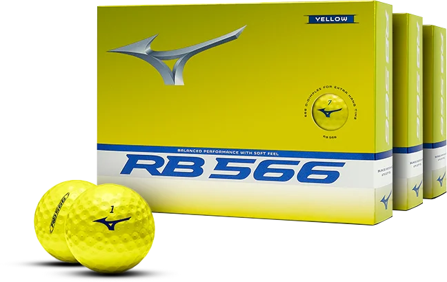 RB 566 Yellow Golf Balls