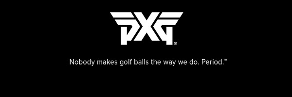 PXG | Nobody makes golf balls the way we do. Period. (trademark)