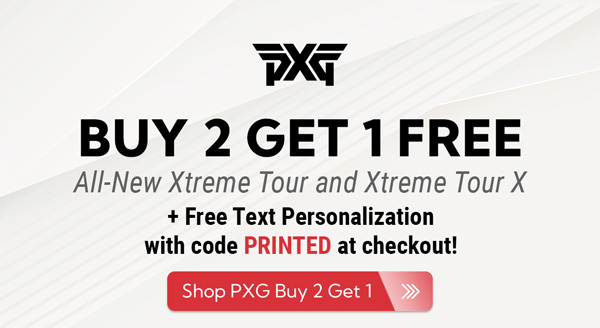 PXG Buy 2 Dozen Get 1 Free on Xtreme Tour and Xtreme Tour X Golf Balls + Free Text Personalization with code at checkout