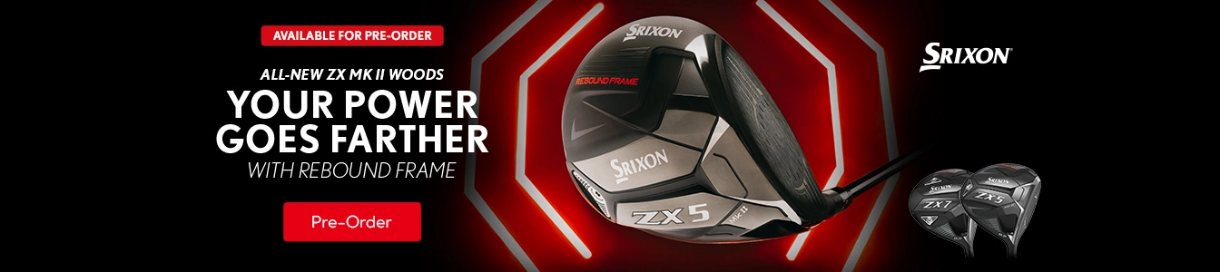 Now Available for Pre-Order! All-New Srixon ZX MKII Woods | Shop Now