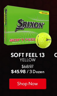 Featured Ball Model: Shop Soft Feel 13 Yellow