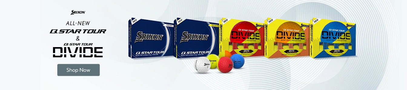 All-New for 2024 Srixon Q-Star Tour and Q-Star Tour Series DIVIDE Golf Balls | Shop Now