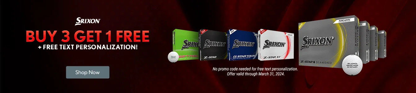 Srixon Buy 3 Get 1 Free | Shop Now