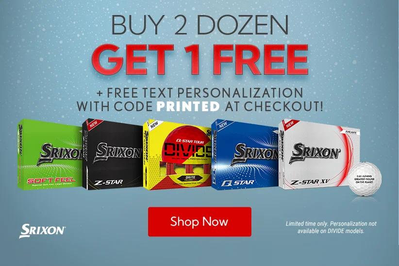 Srixon Buy 2 Dozen Get 1 Free!