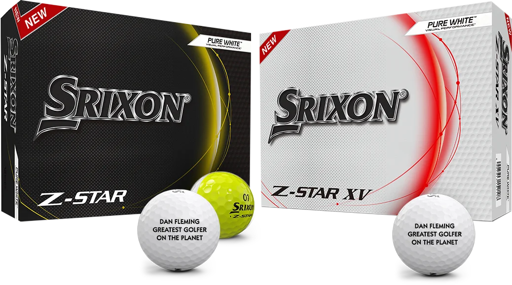 Srixon Z-Star and Z-Star XV Golf Balls