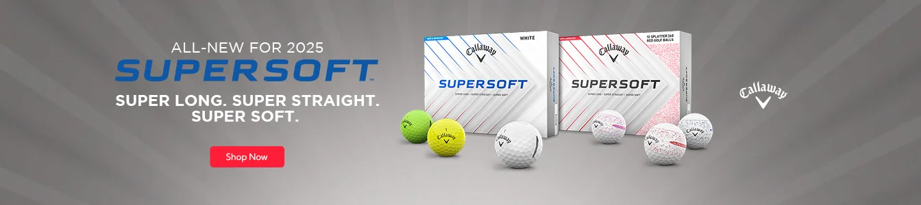 All-New for 2025 Callaway Supersoft Golf Balls | Shop Now