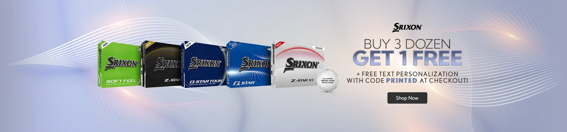 Buy 2 Dozen get 1 Free Srixon Golf Balls | Shop Now