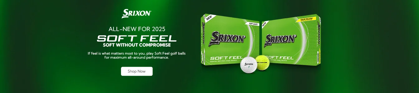 All-New 2025 Srixon Soft Feel Golf Balls | Shop Now