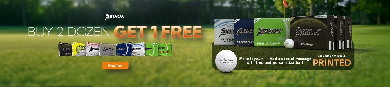 Buy 2 Dozen Get 1 Free Srixon Golf Balls - Limited Time Only | Shop Now