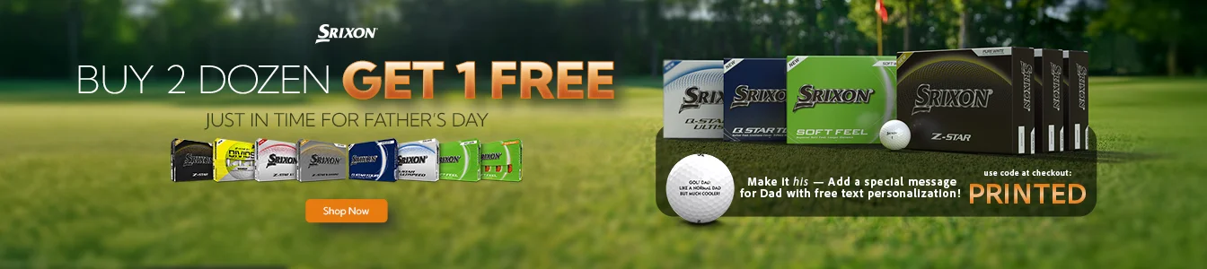 Buy 2 Dozen Get 1 Free Srixon Golf Balls - Limited Time Only | Shop Now