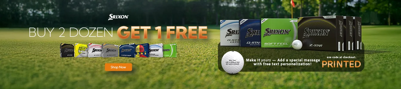 Buy 2 Dozen Get 1 Free Srixon Golf Balls - Limited Time Only | Shop Now