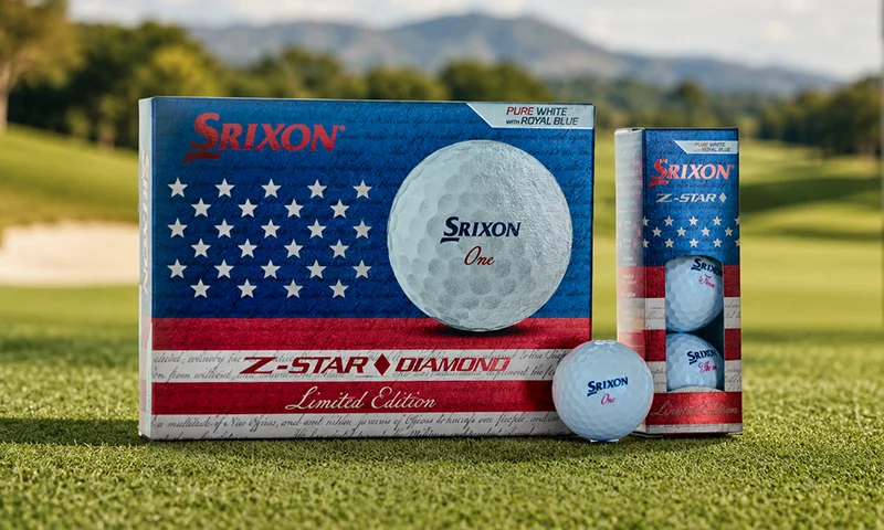 Srixon Limited Edition All-American Z-Star Diamond Golf Balls
