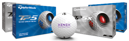 TP5 and TP5x Custom Logo Golf Balls