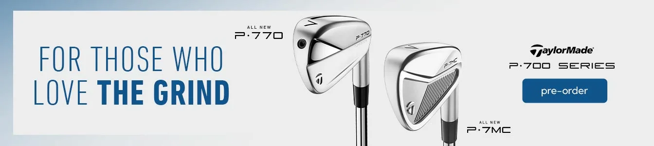 Available for Pre-Order! All-New TaylorMade P770 and P7MC Iron Sets