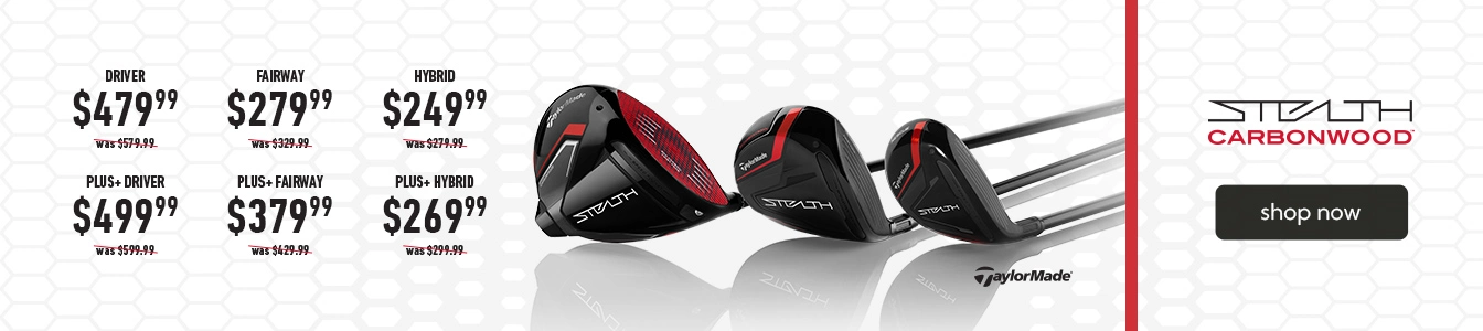Price Drop on 2022 TaylorMade Stealth Golf Clubs | Shop Now