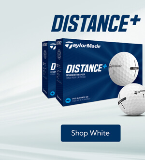TaylorMade Distance+ Golf Balls 2 for $35 - Shop White
