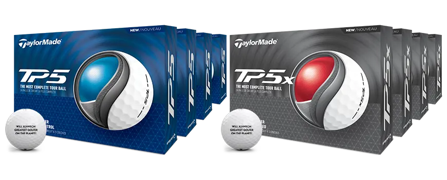TaylorMade TP5 and TP5x Buy 3 Dozen Get 1 Free