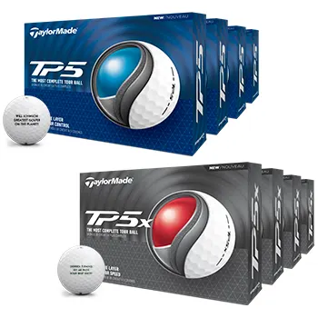 TaylorMade TP5 and TP5x Buy 3 Dozen Get 1 Free!