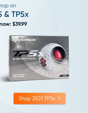 Price Drop on 2021 TaylorMade TP5x Golf Balls - Now $39.99