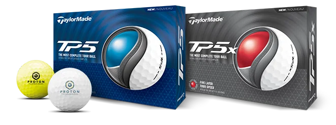 TaylorMade TP5 and TP5x Golf Balls