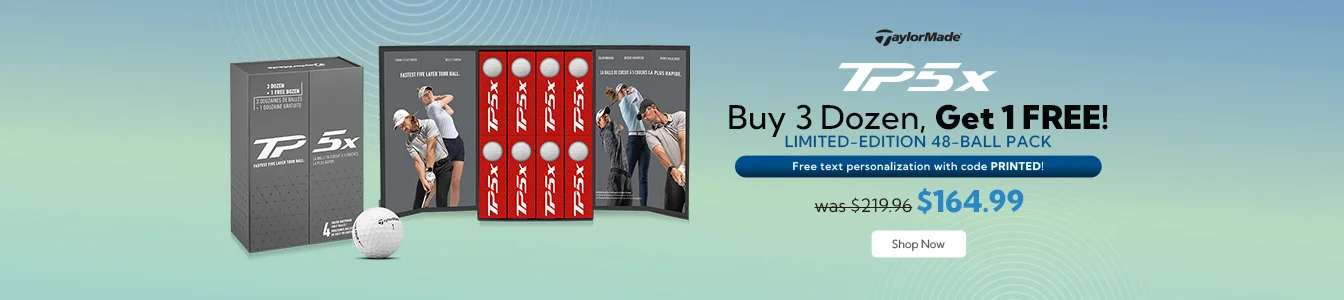 TaylorMade TP5x Limited-Edition 48-Ball Pack | Shop Now