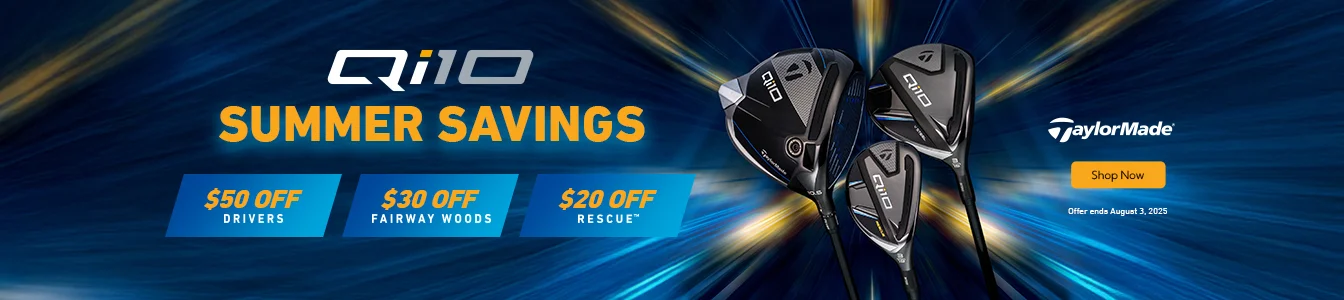 Limited Time Only! Price Drops on TaylorMade Qi10 Golf Clubs | Shop Now