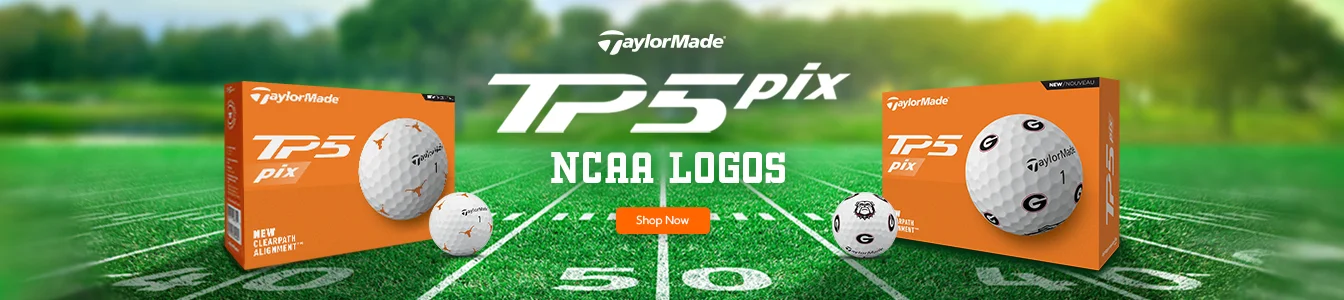 TaylorMade TP5 pix NCAA Logo Golf Balls | Shop Now