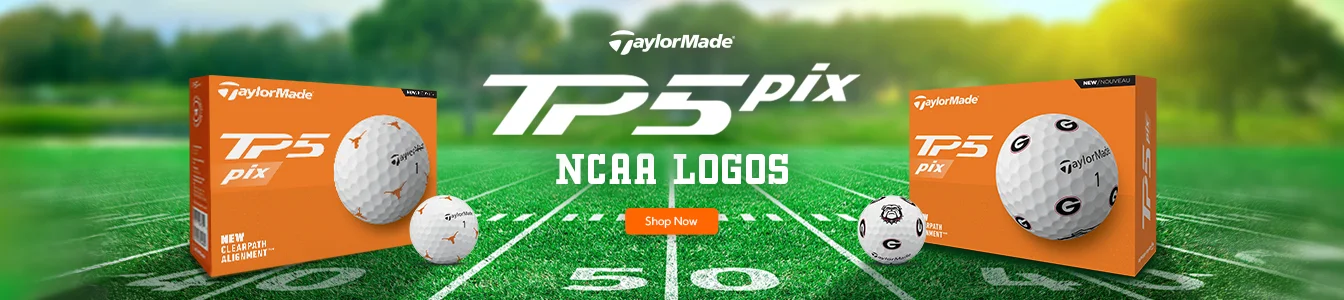 TaylorMade TP5 pix NCAA Logo Golf Balls | Shop Now