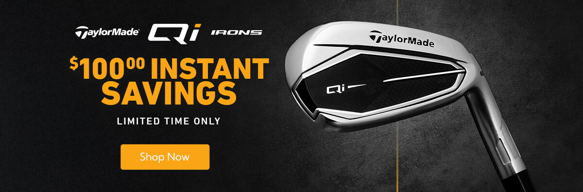 Up to $100 Instant Savings on TaylorMade Qi35 Clubs