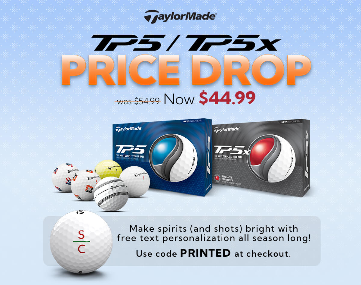 TaylorMade TP5 Price Drop - While Supplies Last
