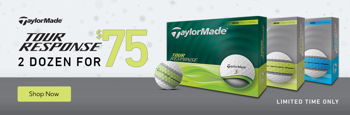 TaylorMade Tour Response Golf Balls Now 2 for $75