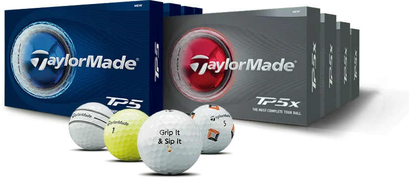 TaylorMade TP5 and TP5x