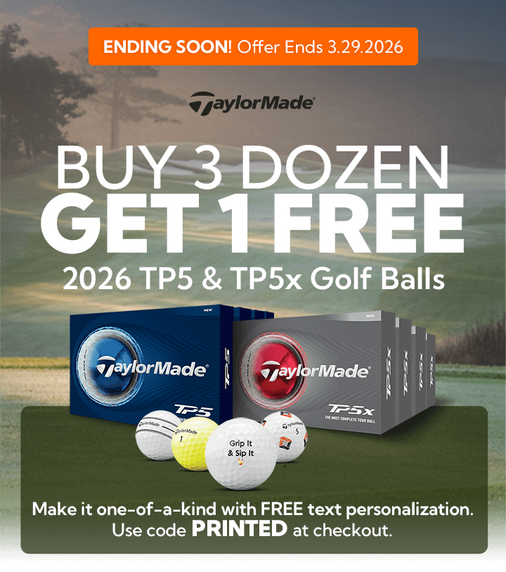 Buy 3 Get 1 Free TaylorMade TP5 Family of Golf Balls