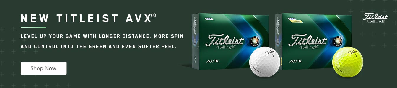 All-New Titleist AVX Golf Balls are Now Available!