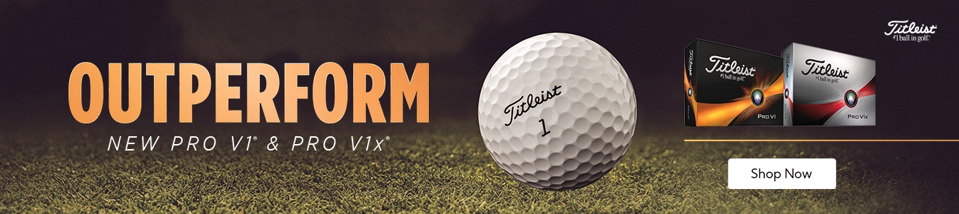 Now Available! All-New Titleist Pro V1 and Pro V1x | Shop Now