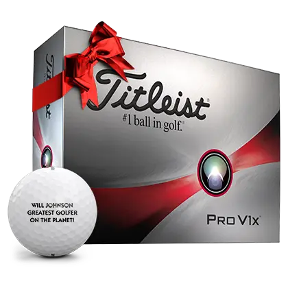  8-Ball Golf Balls 6-Pack: Now in Christmas Ribbon