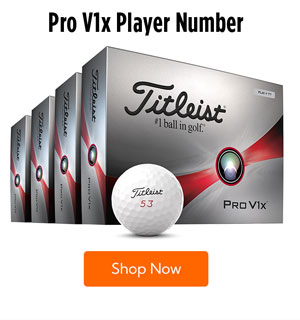 Shop Pro V1x Player Number