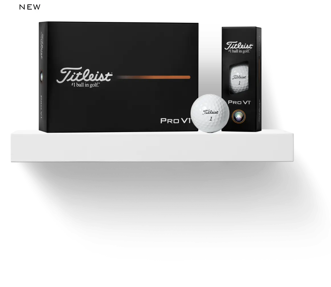 Titleist 2025 Pro V1 on Shelf