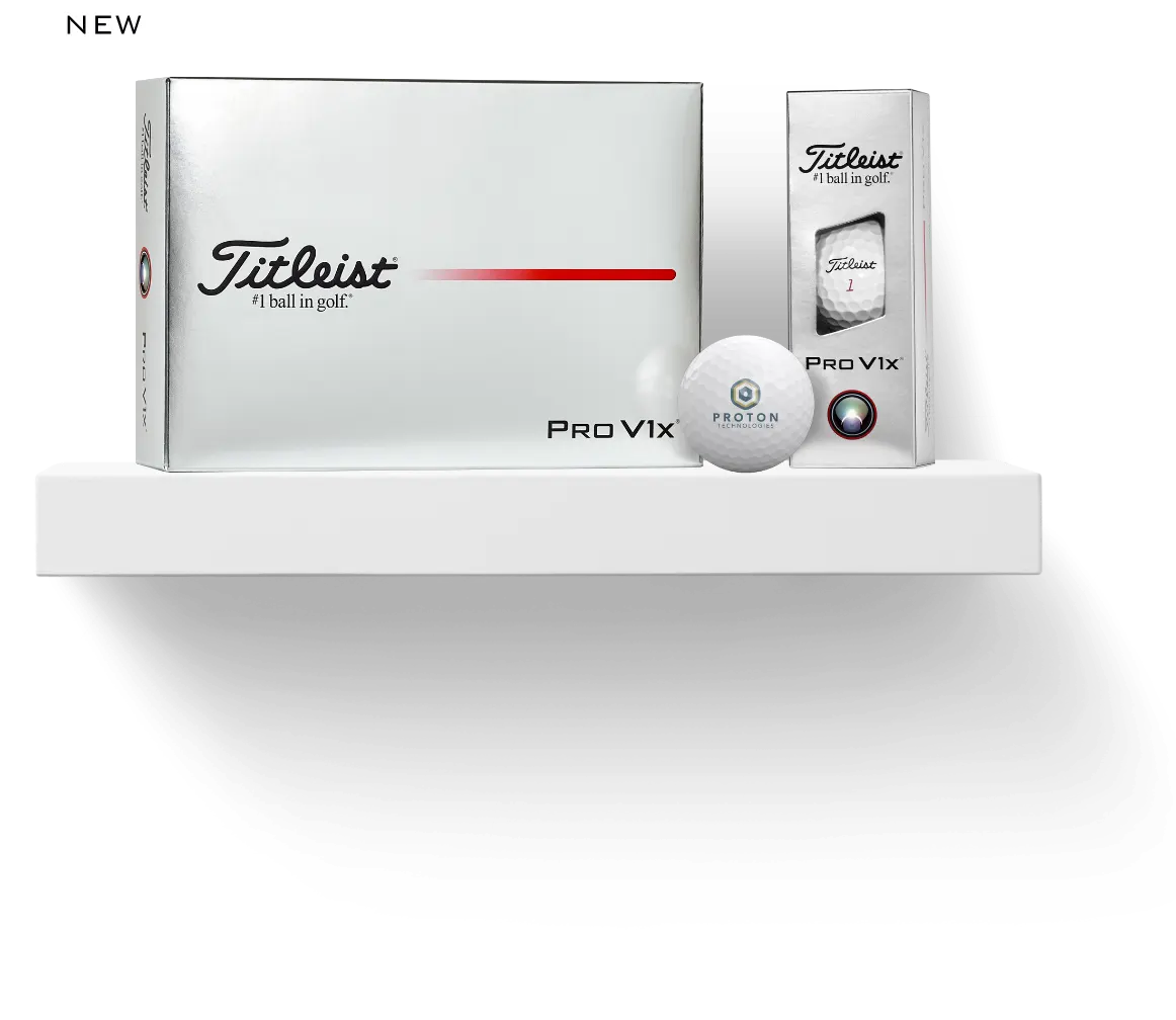 Titleist 2025 Pro V1x on Shelf