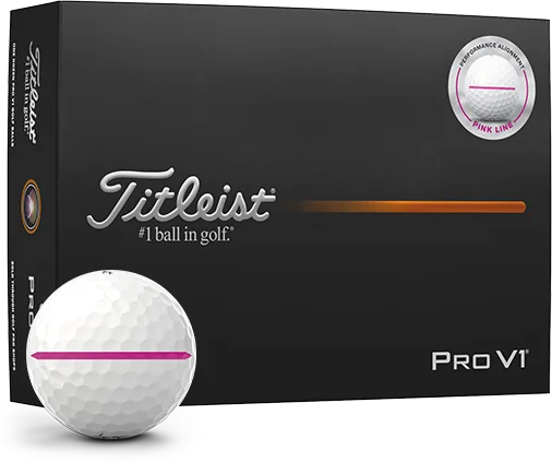 Pro V1 Performance Alignment - Pink