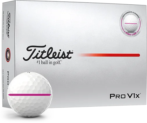 Pro V1x Performance Alignment - Pink