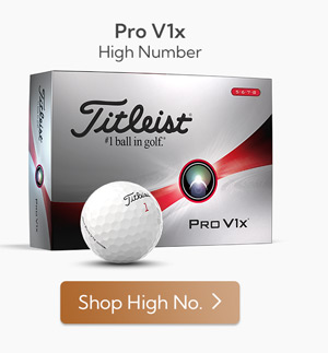 Pro V1x High Number - Single Dozen - White