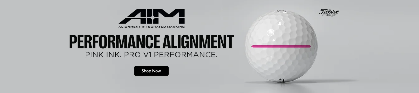Titleist Pro V1 Performance Alignment Golf Balls Now Available in Pink | Shop Now