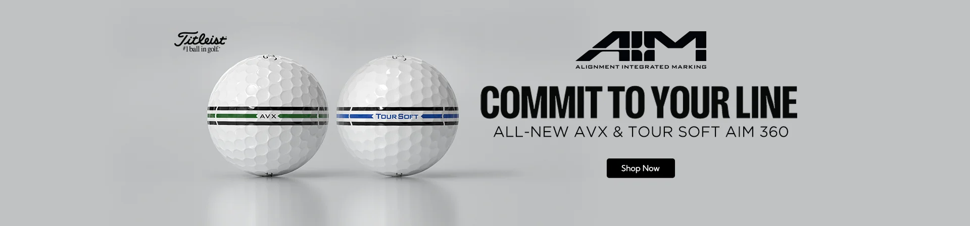 All-New Titleist AIM 360 AVX and Tour Soft Golf Balls | Shop Now