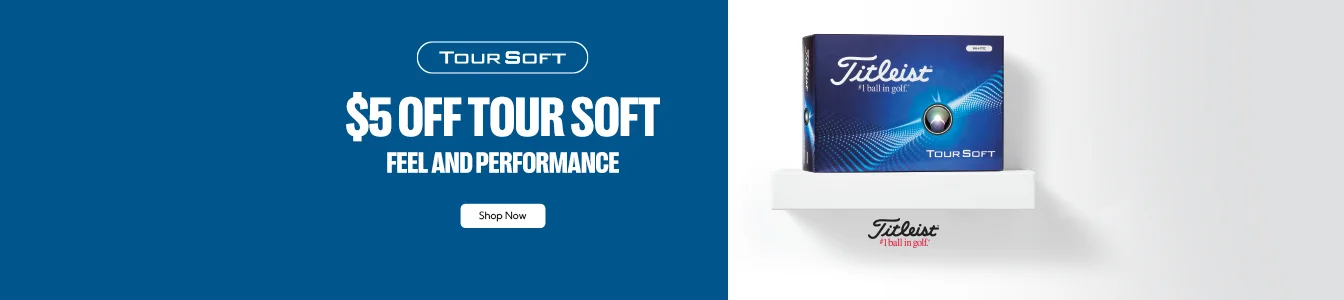 Titleist TourSoft $5 off any design - Limited Time Offer | Shop Now