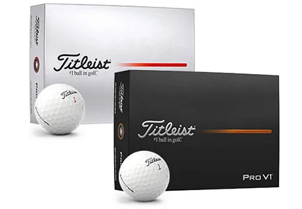 Titleist Pro V1 and Pro V1x