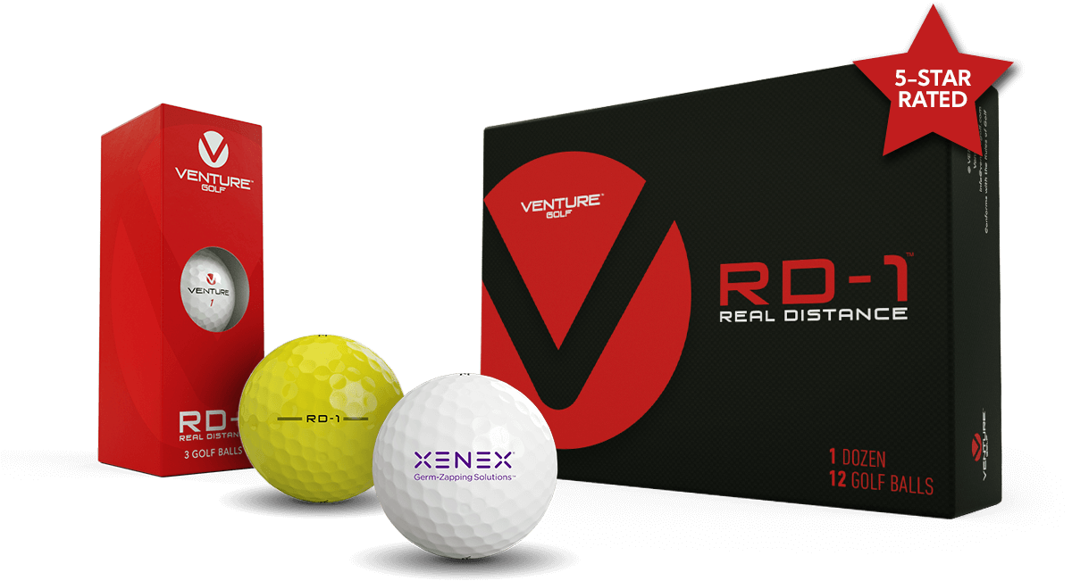 Venture Golf RD-1 Golf Balls