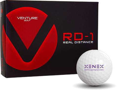 Venture Golf RD-1 Custom Logo Golf Balls