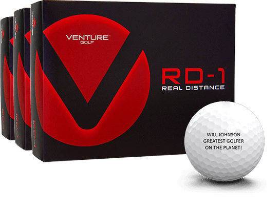 Venture Golf RD-1 Golf Balls